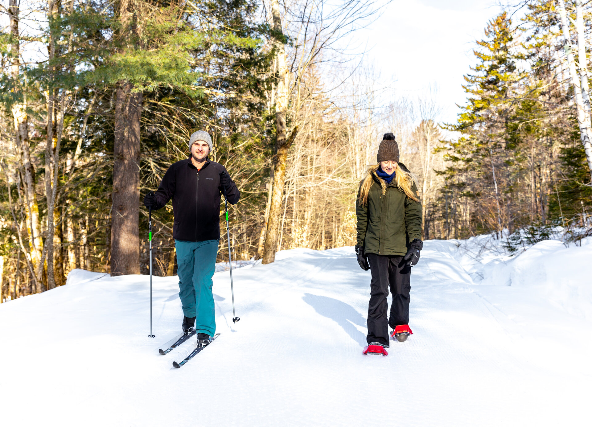 Cross Country Skiing and Snowshoeing at Trapp Family Lodge